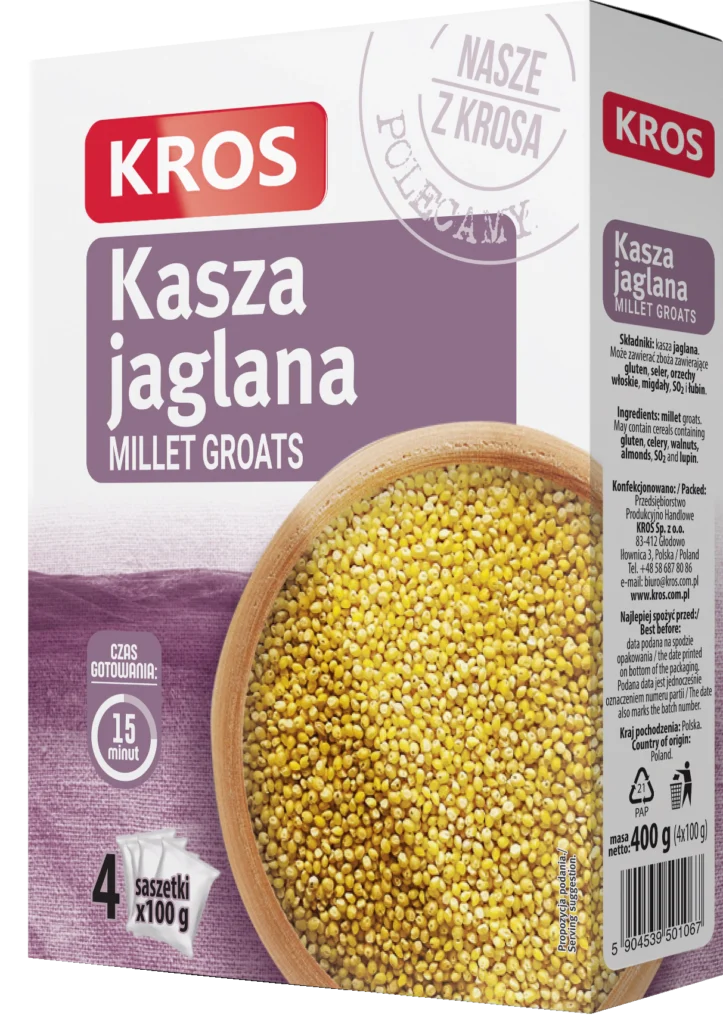 Millet groats 4 x 100 g