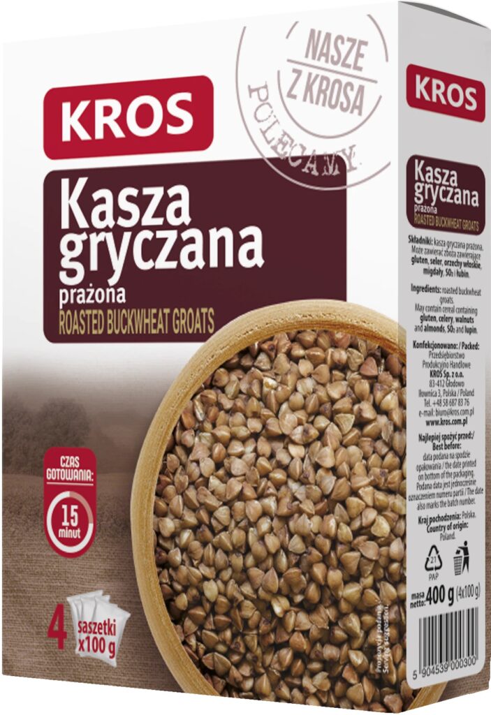 Buckwheat groats 4 x 100 g