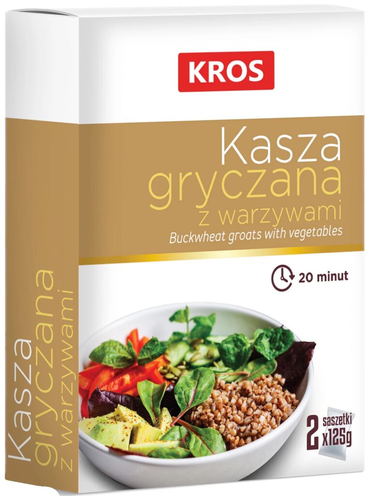 Buckwheat groats with vegetables 2x125g