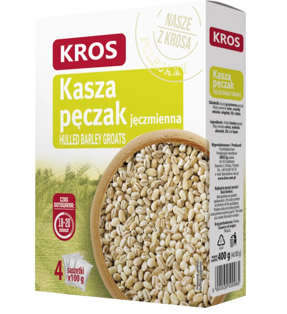 Pearl barley 4 x 100 g