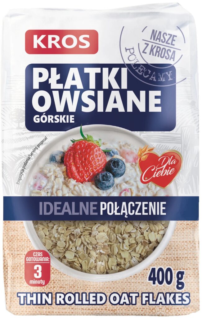 Płatki owsiane górskie 400 g