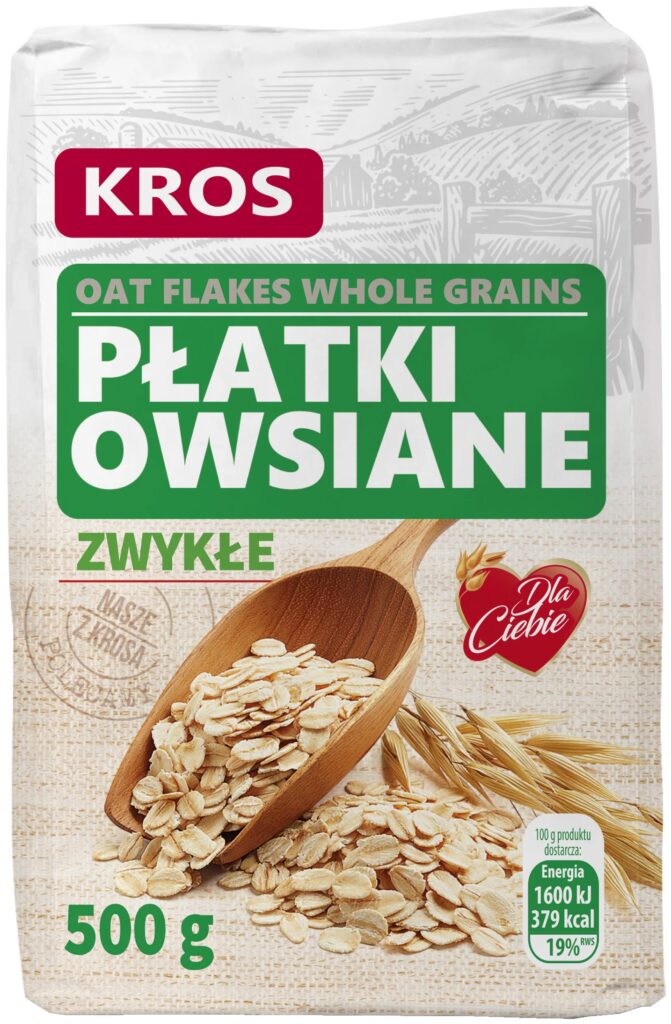 Płatki owsiane zwykłe 500 g