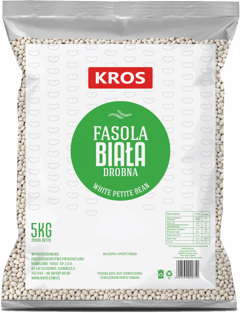 Fasola biała drobna 5 kg