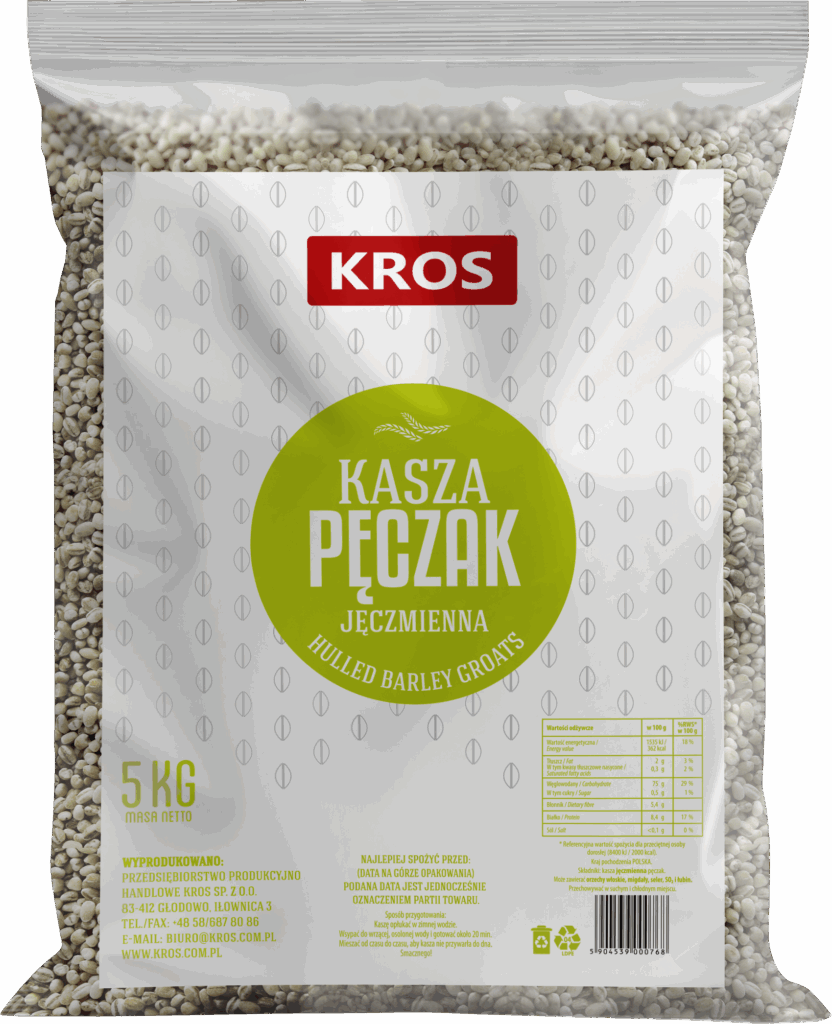 Kasza jęczmienna pęczak 5 kg